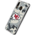 NFL Kansas City Chiefs Camo Galaxy A30 Clear Case