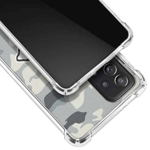 NFL Kansas City Chiefs Camo Galaxy A52 5G Clear Case