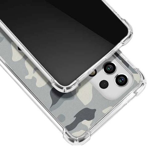 NFL Kansas City Chiefs Camo Galaxy A53 5G Clear Case