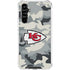 NFL Kansas City Chiefs Camo Galaxy A54 5G Clear Case