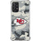 NFL Kansas City Chiefs Camo Galaxy A72 5G Clear Case