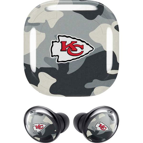 NFL Kansas City Chiefs Camo Galaxy Buds Pro Skin