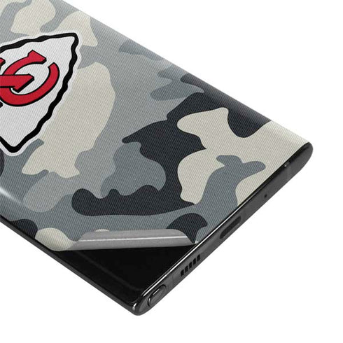 NFL Kansas City Chiefs Camo Galaxy Note 10 Plus Skin