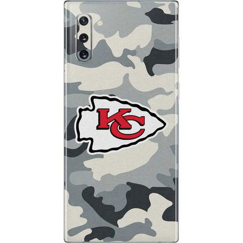NFL Kansas City Chiefs Camo Galaxy Note 10 Skin