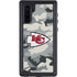 NFL Kansas City Chiefs Camo Galaxy Note 10 Waterproof Case