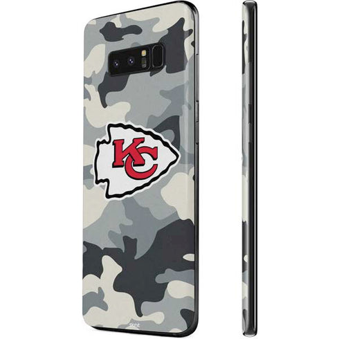 NFL Kansas City Chiefs Camo Galaxy Note 8 Skin