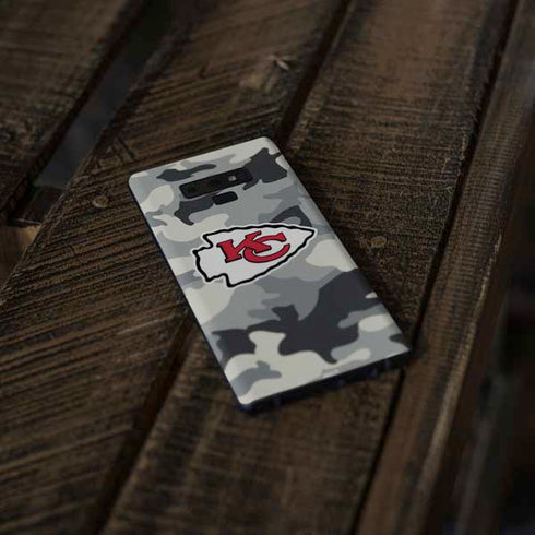 NFL Kansas City Chiefs Camo Galaxy Note 9 Skin