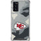 NFL Kansas City Chiefs Camo Galaxy Note20 5G Clear Case