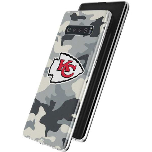 NFL Kansas City Chiefs Camo Galaxy S10 Skin