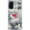 NFL Kansas City Chiefs Camo Galaxy S20 FE Clear Case