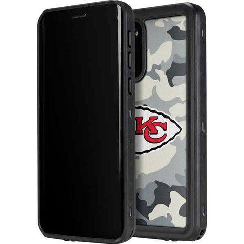 NFL Kansas City Chiefs Camo Galaxy S20 Plus Waterproof Case