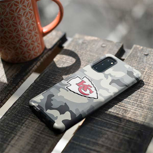 NFL Kansas City Chiefs Camo Galaxy S20 Pro Case