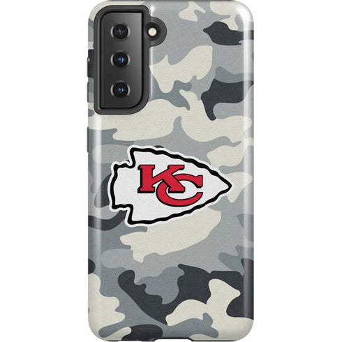 NFL Kansas City Chiefs Camo Galaxy S21 5G Pro Case