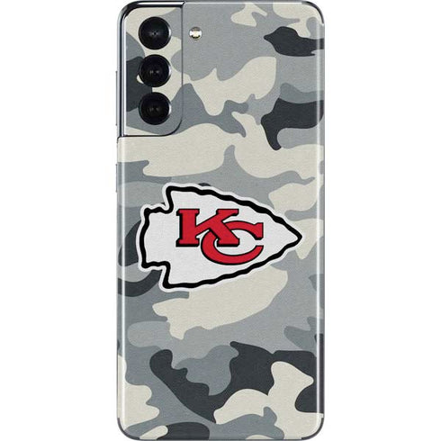 NFL Kansas City Chiefs Camo Galaxy S21 5G Skin