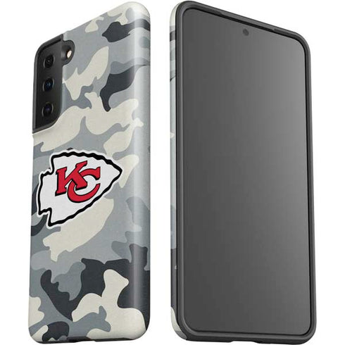 NFL Kansas City Chiefs Camo Galaxy S21 FE Pro Case
