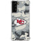 NFL Kansas City Chiefs Camo Galaxy S21 Plus 5G Clear Case