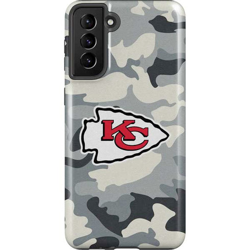 NFL Kansas City Chiefs Camo Galaxy S21 Plus 5G Pro Case