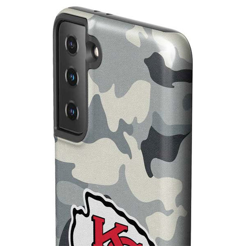 NFL Kansas City Chiefs Camo Galaxy S21 Plus 5G Pro Case
