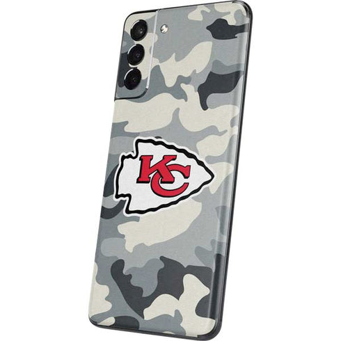 NFL Kansas City Chiefs Camo Galaxy S21 Plus 5G Skin
