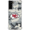 NFL Kansas City Chiefs Camo Galaxy S22 Plus Clear Case