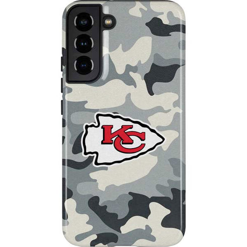 NFL Kansas City Chiefs Camo Galaxy S22 Plus Pro Case