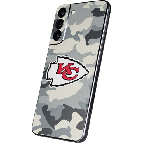 NFL Kansas City Chiefs Camo Galaxy S22 Plus Skin