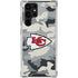 NFL Kansas City Chiefs Camo Galaxy S22 Ultra Clear Case