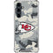NFL Kansas City Chiefs Camo Galaxy S23 FE Clear Case