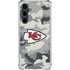 NFL Kansas City Chiefs Camo Galaxy S23 FE Clear Case
