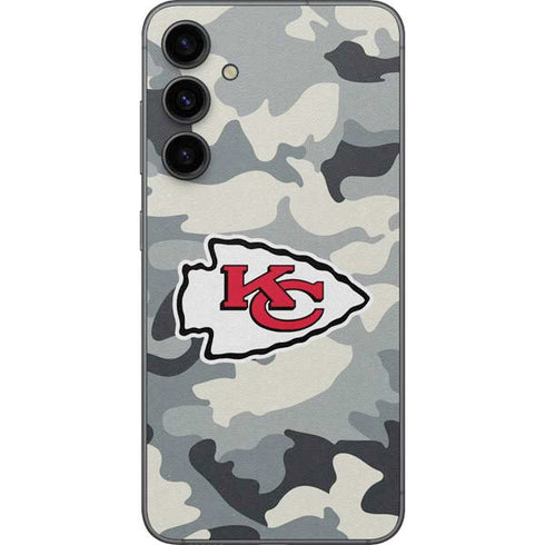 NFL Kansas City Chiefs Camo Galaxy S23 FE Skin