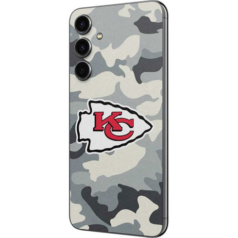 NFL Kansas City Chiefs Camo Galaxy S23 FE Skin