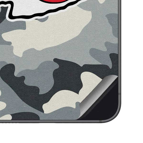 NFL Kansas City Chiefs Camo Galaxy S23 FE Skin