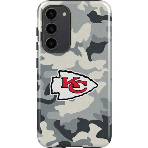 NFL Kansas City Chiefs Camo Galaxy S23 Plus Pro Case