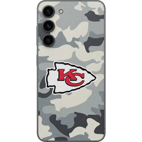 NFL Kansas City Chiefs Camo Galaxy S23 Plus Skin