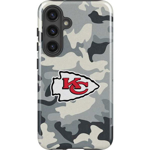NFL Kansas City Chiefs Camo Galaxy S24 Plus Impact Case