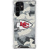 NFL Kansas City Chiefs Camo Galaxy S24 Ultra Clear Case
