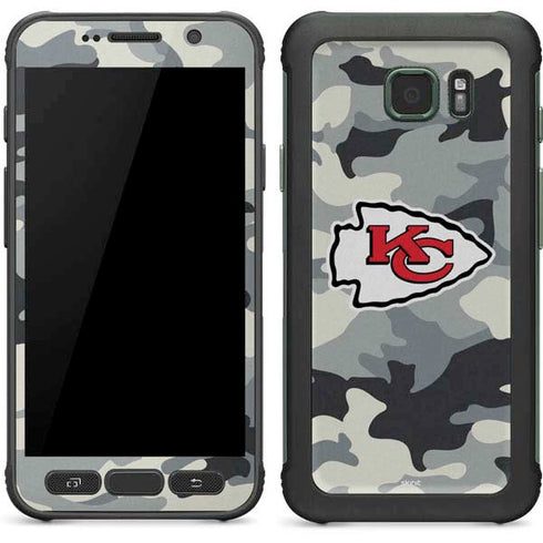 NFL Kansas City Chiefs Camo Galaxy S7 Active Skin