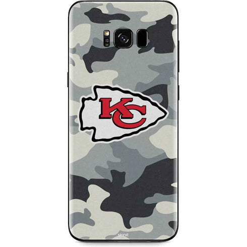 NFL Kansas City Chiefs Camo Galaxy S8 Plus Skin