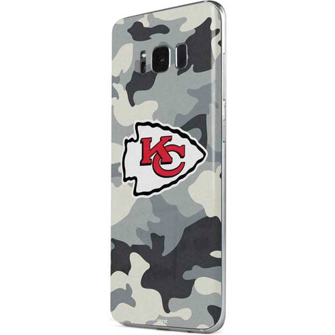 NFL Kansas City Chiefs Camo Galaxy S8 Skin