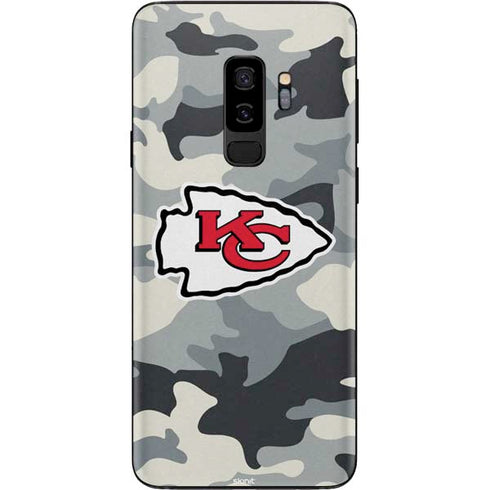 NFL Kansas City Chiefs Camo Galaxy S9 Plus Skin