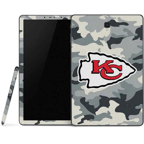 NFL Kansas City Chiefs Camo Samsung Galaxy Tab Skin