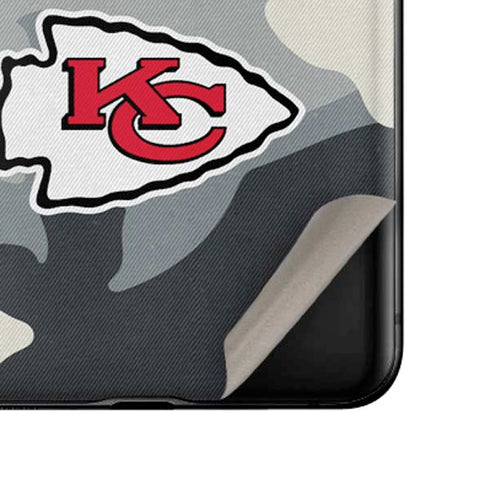 NFL Kansas City Chiefs Camo Galaxy Z Flip Skin