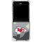 NFL Kansas City Chiefs Camo Galaxy Z Flip5 5G Clear Case