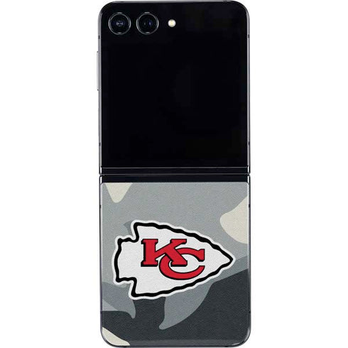 NFL Kansas City Chiefs Camo Galaxy Z Flip5 5G Skin