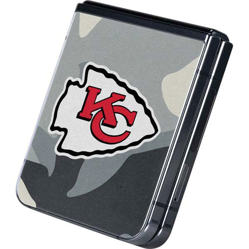 NFL Kansas City Chiefs Camo Galaxy Z Flip5 5G Skin