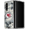 NFL Kansas City Chiefs Camo Galaxy Z Fold4 5G Clear Case