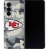 NFL Kansas City Chiefs Camo Galaxy Z Fold4 5G Skin