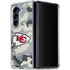 NFL Kansas City Chiefs Camo Galaxy Z Fold5 5G Clear Case