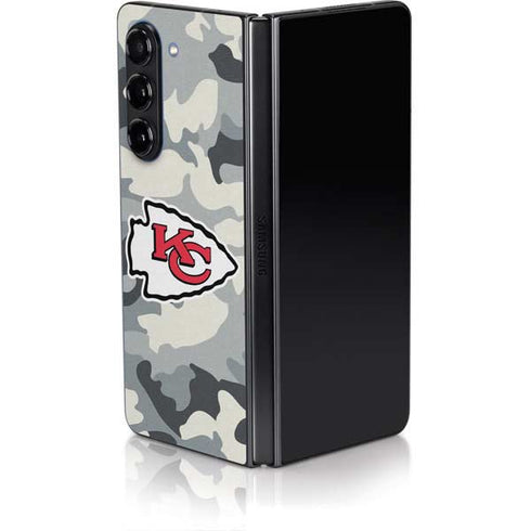 NFL Kansas City Chiefs Camo Galaxy Z Fold5 5G Skin