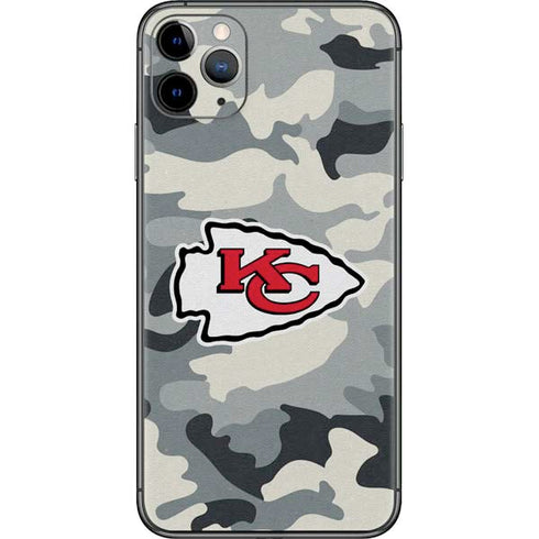 NFL Kansas City Chiefs Camo iPhone 11 Pro Max Skin